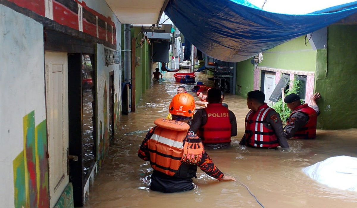 Banjir Belum Surut, 18 RT di Jakarta Timur dan Barat Terendam