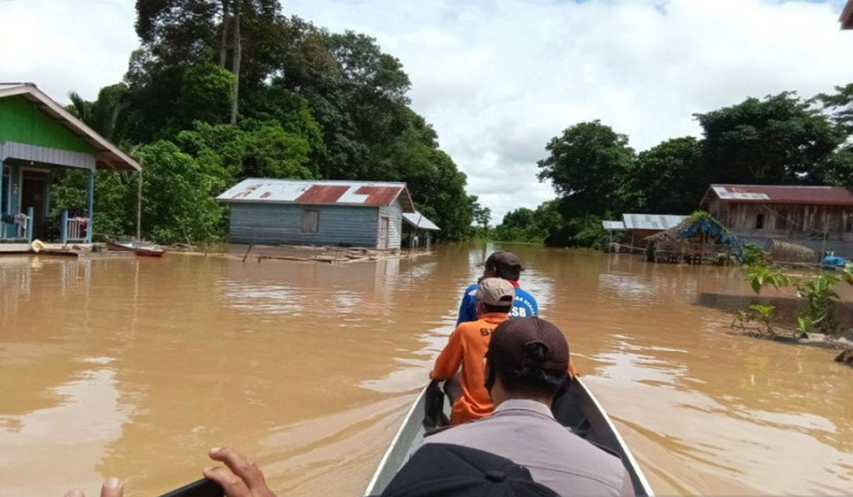 Darurat Banjir di Nunukan, 8 Kecamatan Terendam Akibat Aliran Air dari Malaysia
